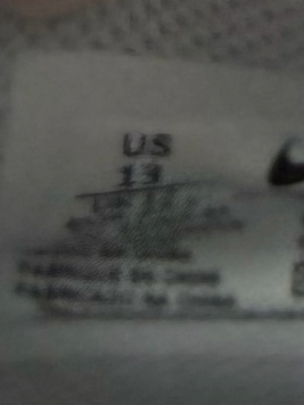 Nike White and Light Gray Athletic Trainers size 13 new w/out tags